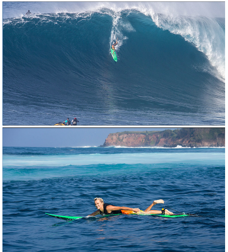 Pro surfing walk of fame